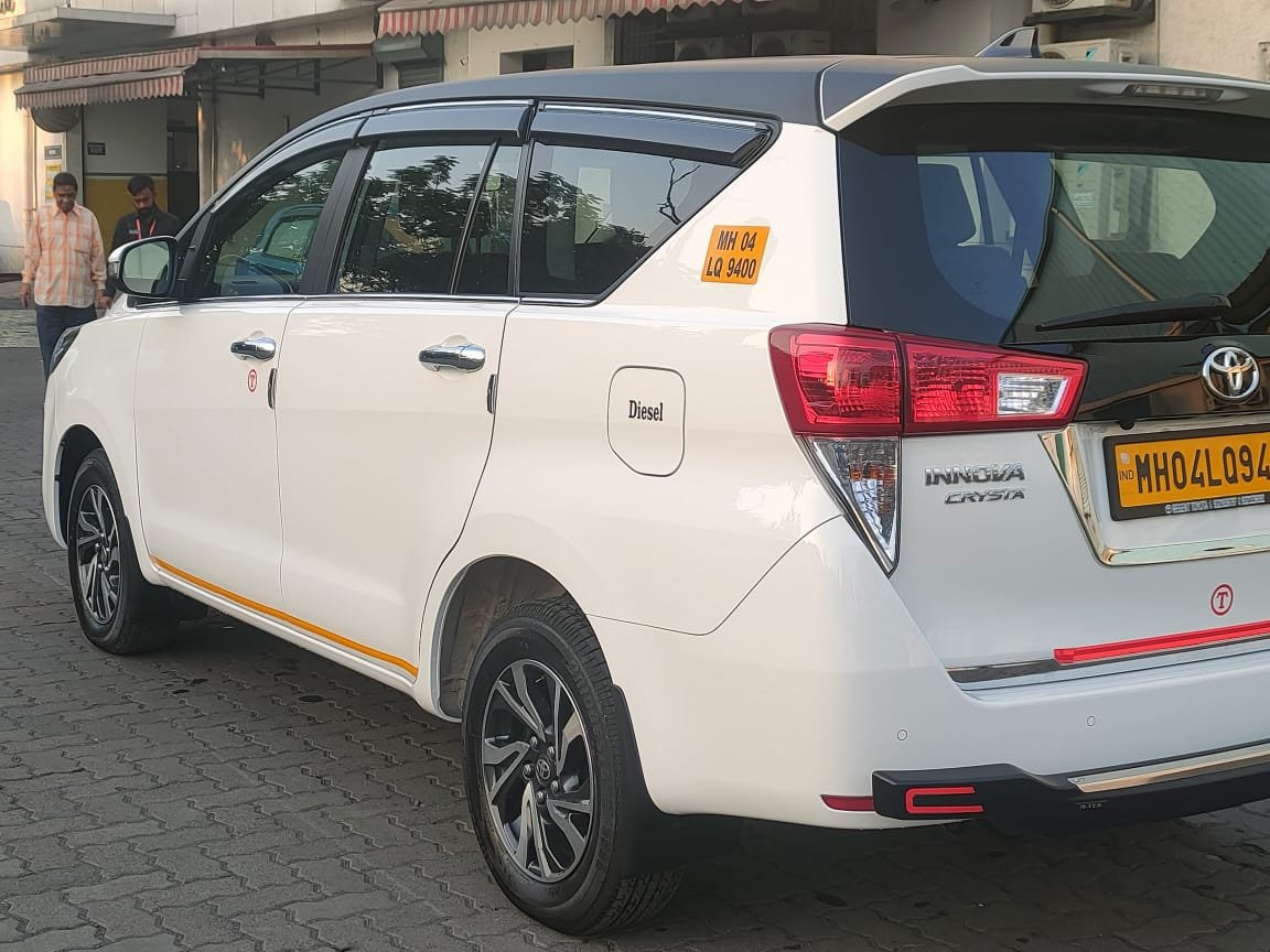 Innova Crysta Back Angle